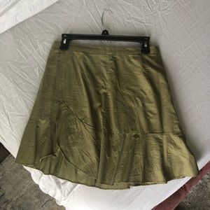 Madewell Olive Green Skirt